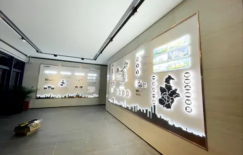 2021.4.1日 景瑞地产誉璟天地品牌馆设计 实景图