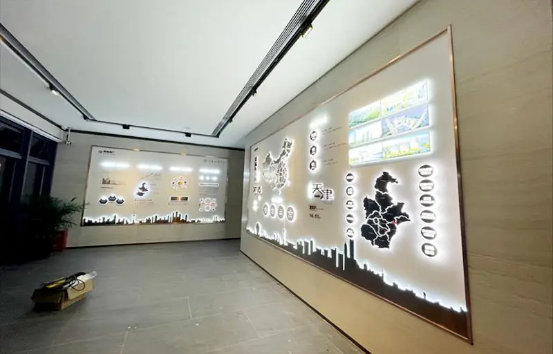 2021.4.1日 景瑞地产誉璟天地品牌馆设计 实景图