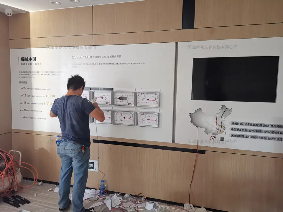 2019.6.23日 绿城地产御江臺品牌馆设计制作 14