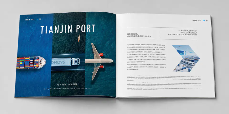 2026.08 天津港物流集团宣传册 效果图3