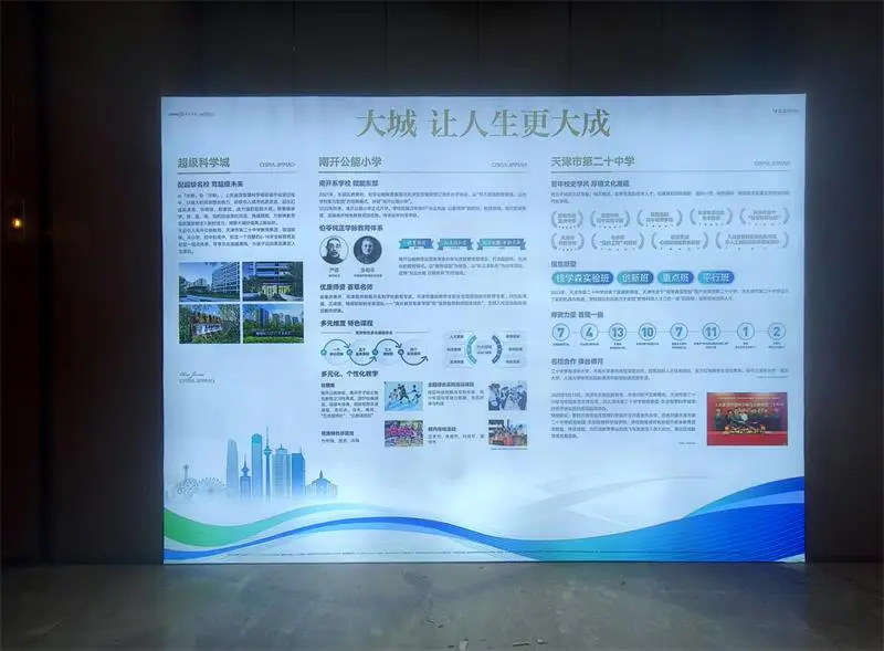 屏幕工程 实景图