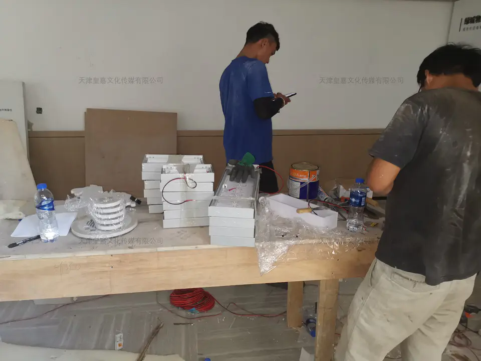 2019.6.23日 绿城地产御江臺品牌馆设计制作 8