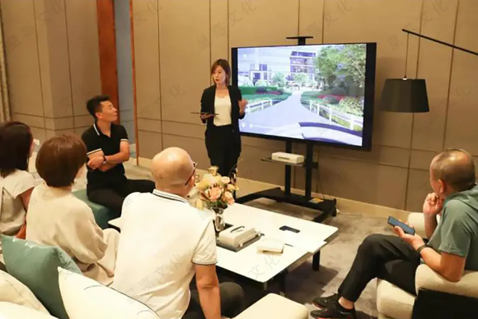 2021.7.15日 禾禾地产无双云公馆展厅设计制作 24