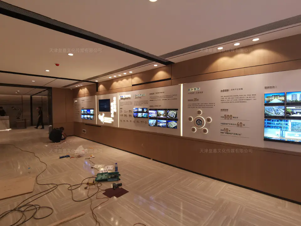 2019.6.23日 绿城地产御江臺品牌馆设计制作 28