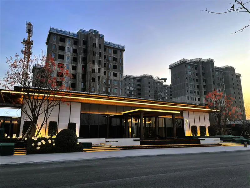 2024.12.20日 雄安金茂府冬季包装及现场氛围提升设计制作 实景图