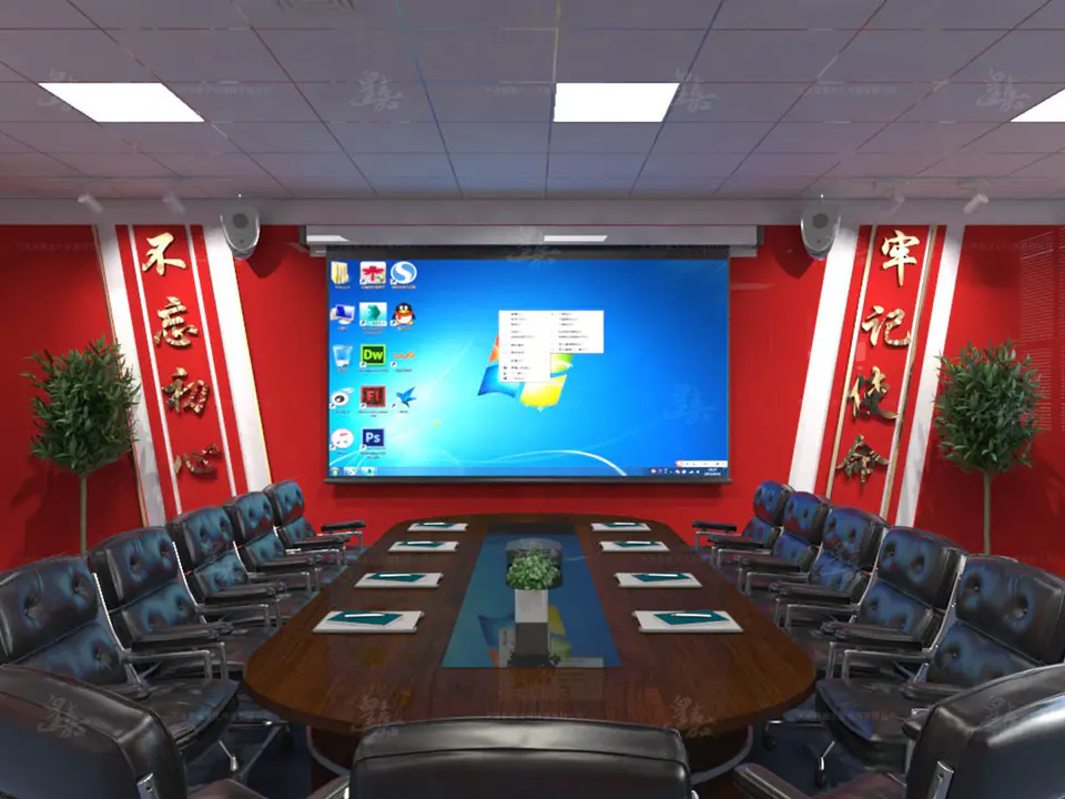 2019.6.6日 中国中铁蜂巢式党建品牌馆设计制作 10