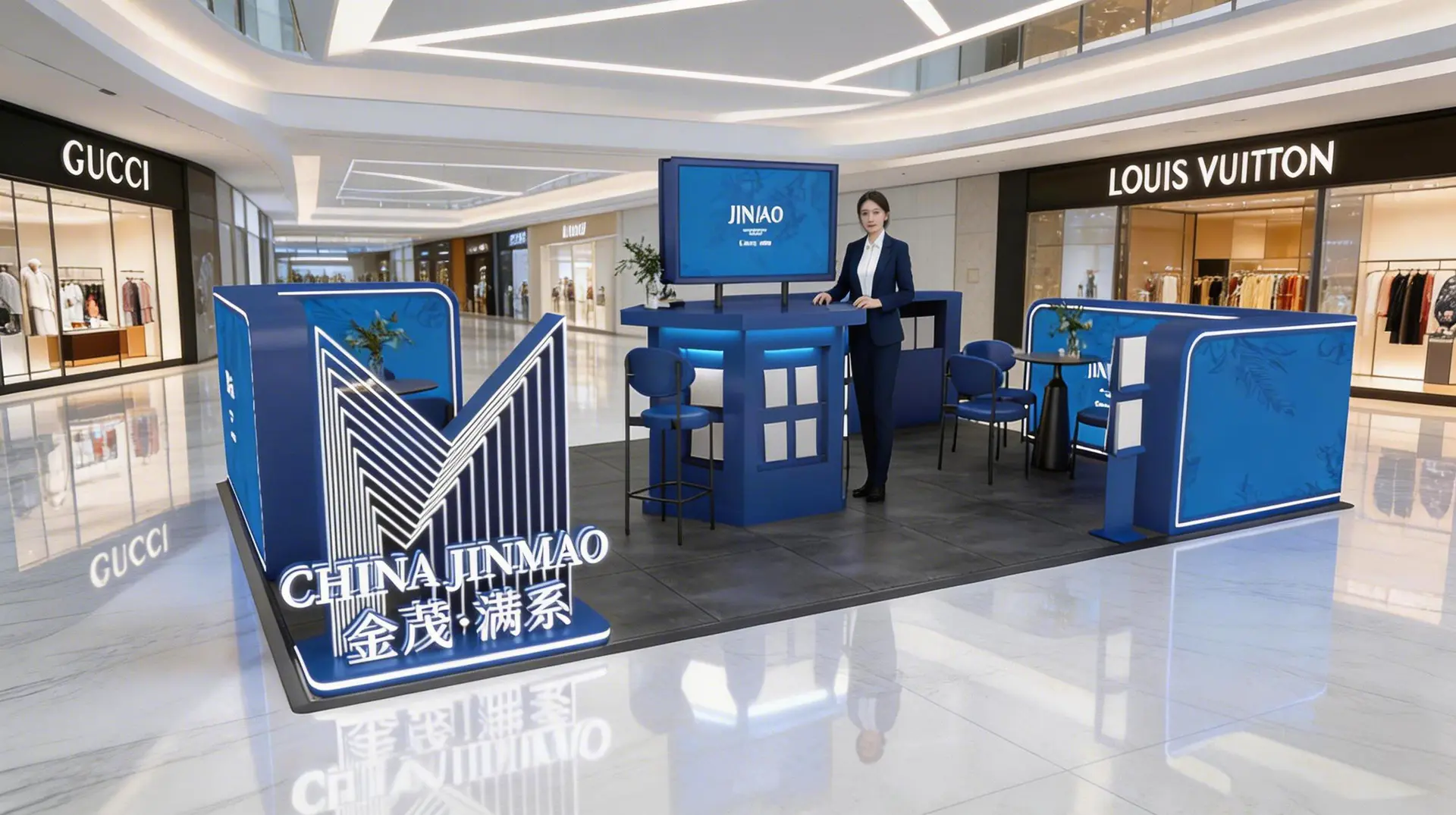 2025.12.02日 西站西金茂 熙悦汇与南开大悦城外展 实景图