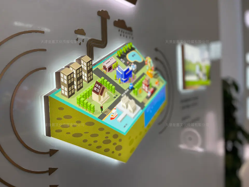 2021.8.21日 蓝绿双城地产臻熙品牌馆设计制作 31