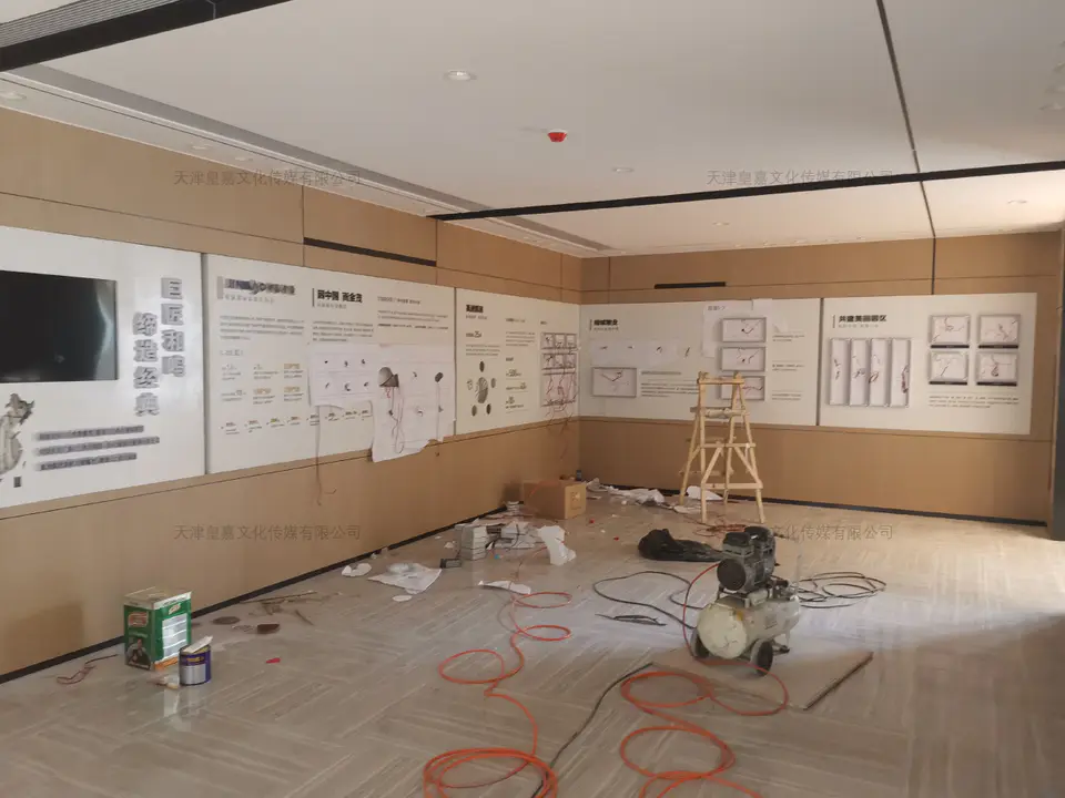 2019.6.23日 绿城地产御江臺品牌馆设计制作 15