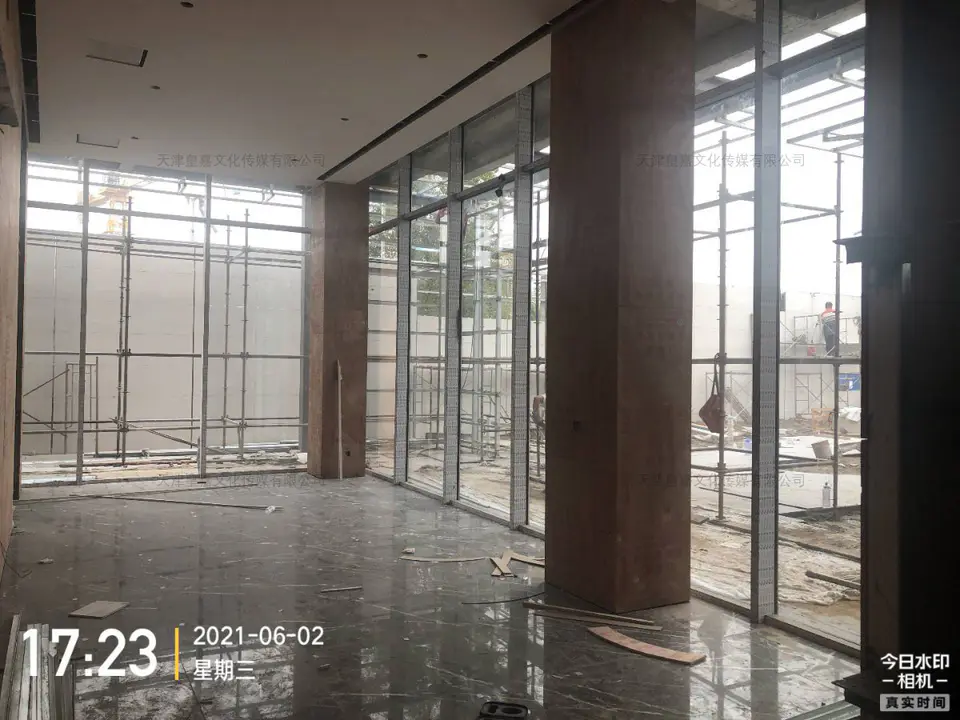 2021.8.21日 蓝绿双城地产臻熙品牌馆设计制作 9
