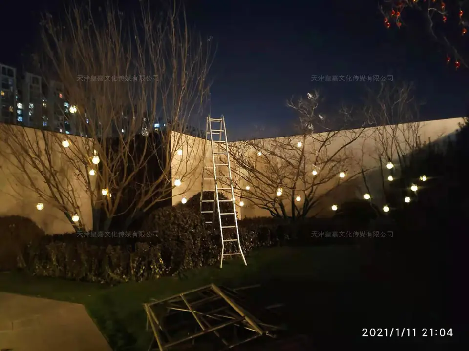 2021.1.1日 禹洲樾湖园区节日及销售氛围包装 26