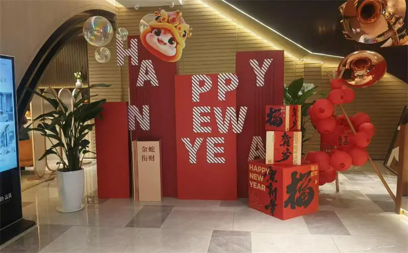 2025.02.05日 美的云筑 桁架画面搭建 实景图